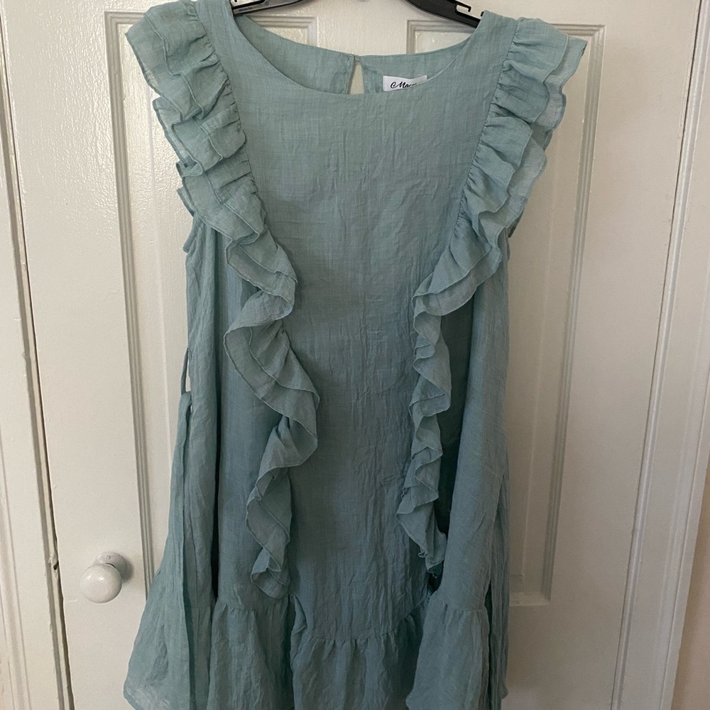 ‼️NWT ‼️ Precious Sage Summer Dress in Size L